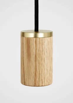 Triple Pendant Canopy - White/Black