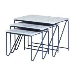 Triptych Nesting Table / By All the way to Paris
