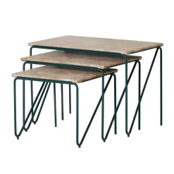 Triptych Nesting Table / By All the way to Paris