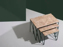 Triptych Nesting Table / By All the way to Paris