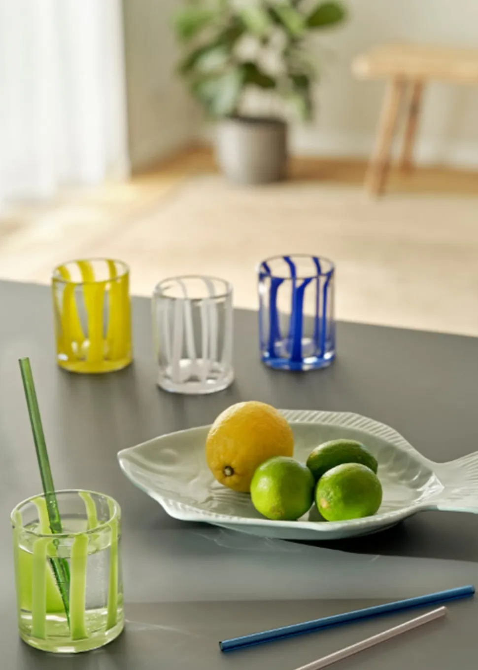 Tumbler W. Color Stripes