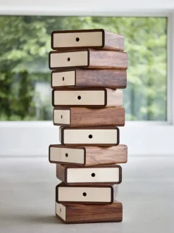 Turning Boxes chest of drawers / AK1020 by Hans Sandgren Jakobsen