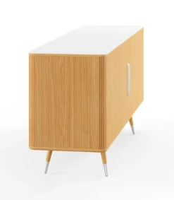 TV-Cabinet w. White Corian Top / AK 2730 by Nissen & Gehl