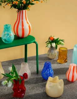 Vase 'Ellen' Mundblæst Glas