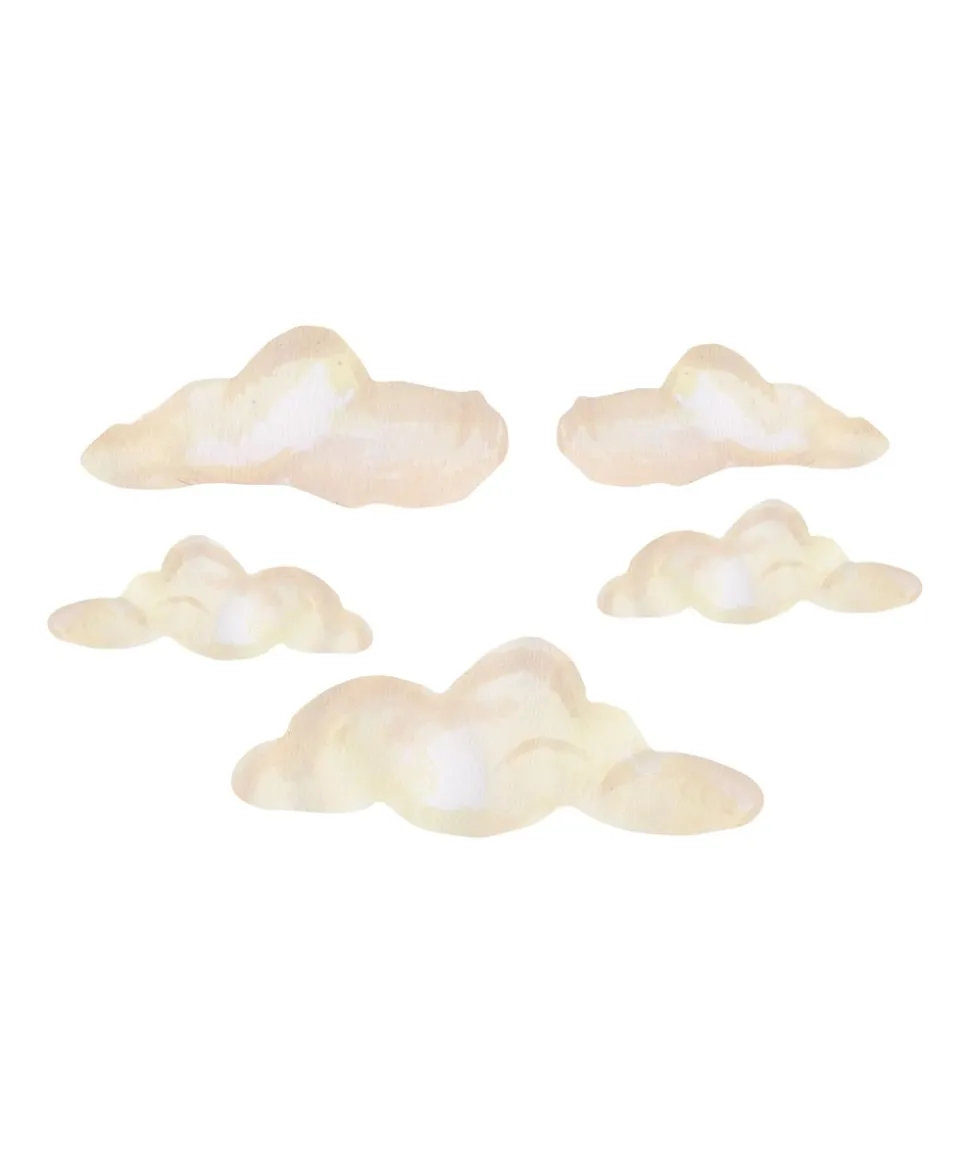 Wallsticker Clouds 5-pack