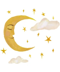 Wallsticker Moon Multi