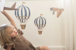 Wallsticker Retro air balloon
