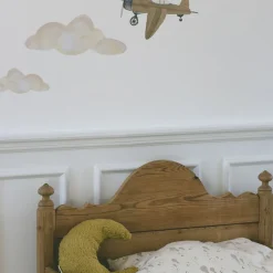 Wallsticker Retro airplane