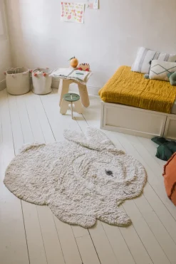 Washable Animal Rug Bunny