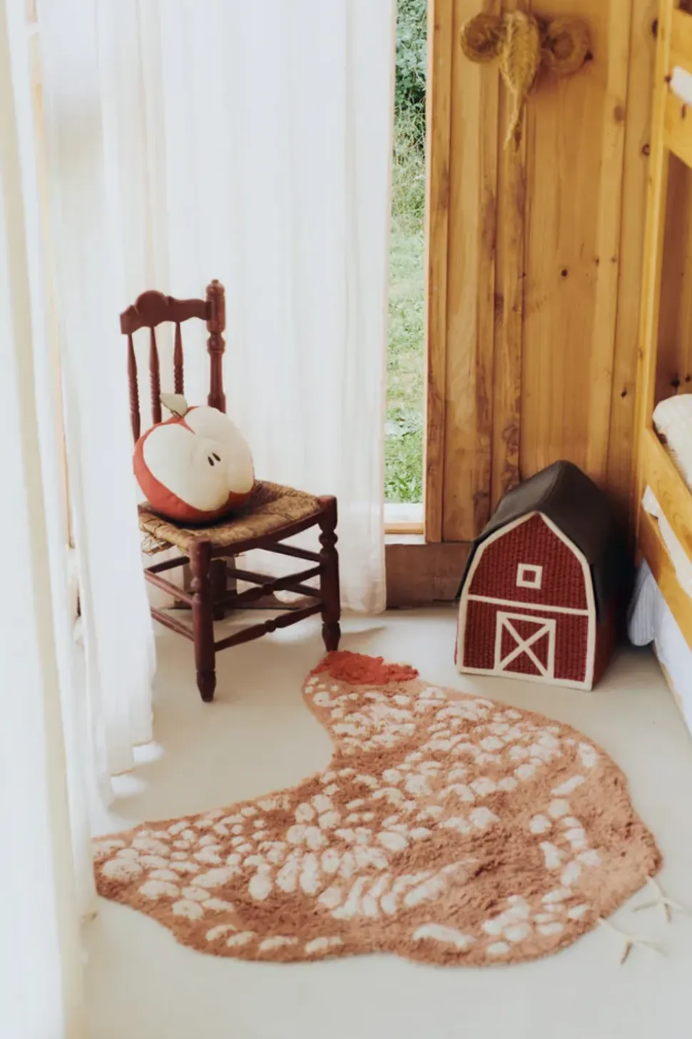 Washable Rug Chicken