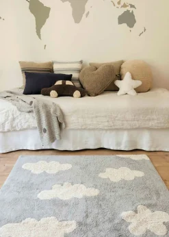 Washable Rug Clouds