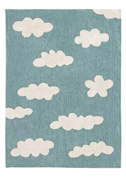 Washable Rug Clouds