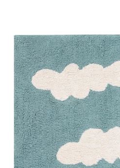 Washable Rug Clouds