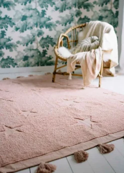 Washable Rug Hippy Stars