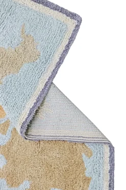Washable Rug Mini Worldmap
