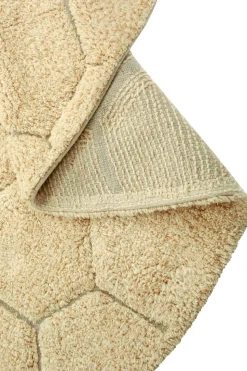 Washable rug Round Honeycomb