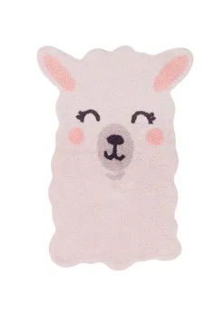 Washable Rug Smile Like a Llama