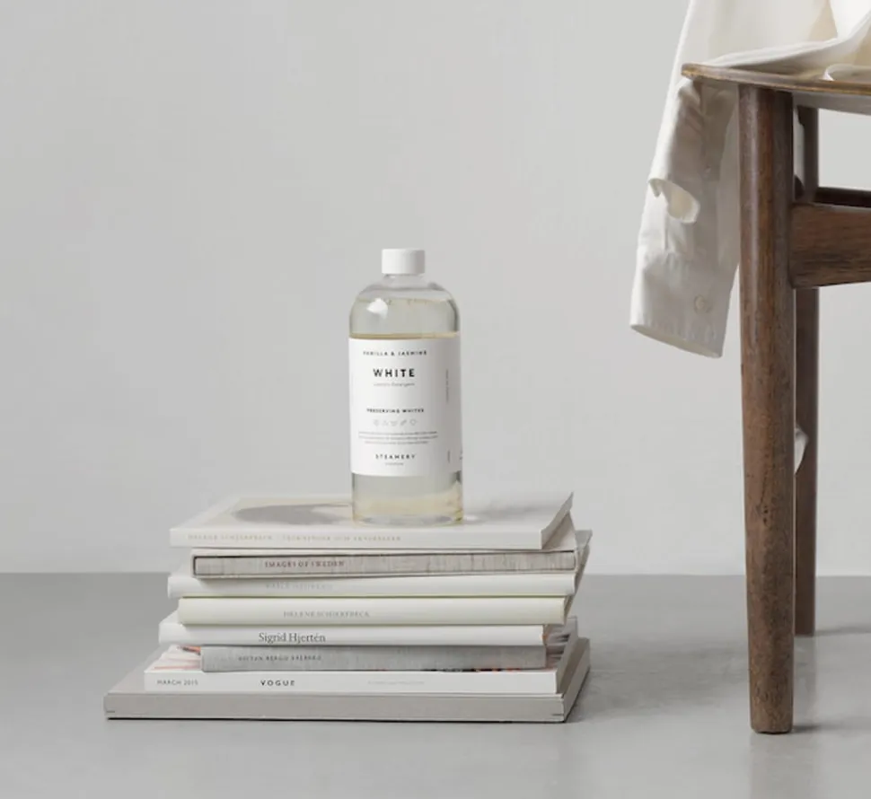 White Laundry Detergent