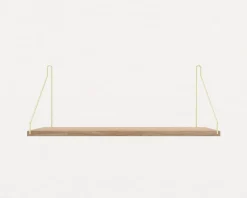 White Oiled Oak Shelf - 60 cm