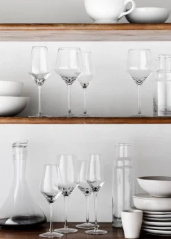 White wine glass - Amber / Smoke