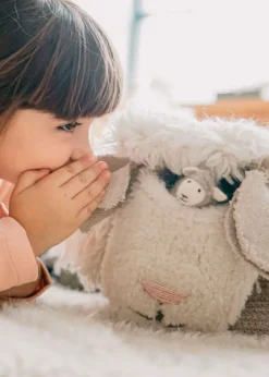 Woolable Basket Pink Nose Sheep