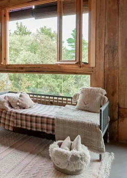 Woolable Cushion Pink Nose Sheep